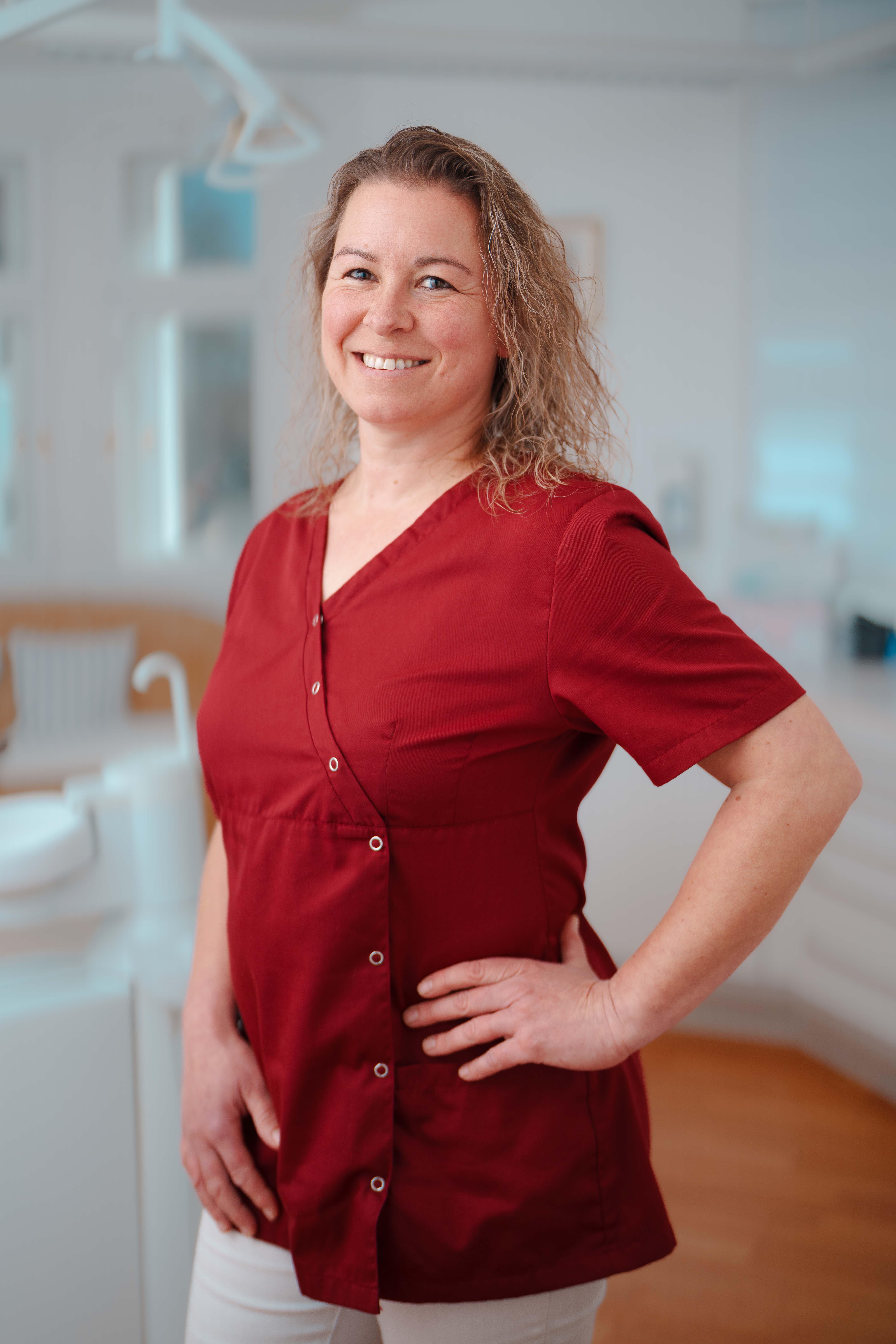 Anja, Prophylaxe & Stuhlassistenz